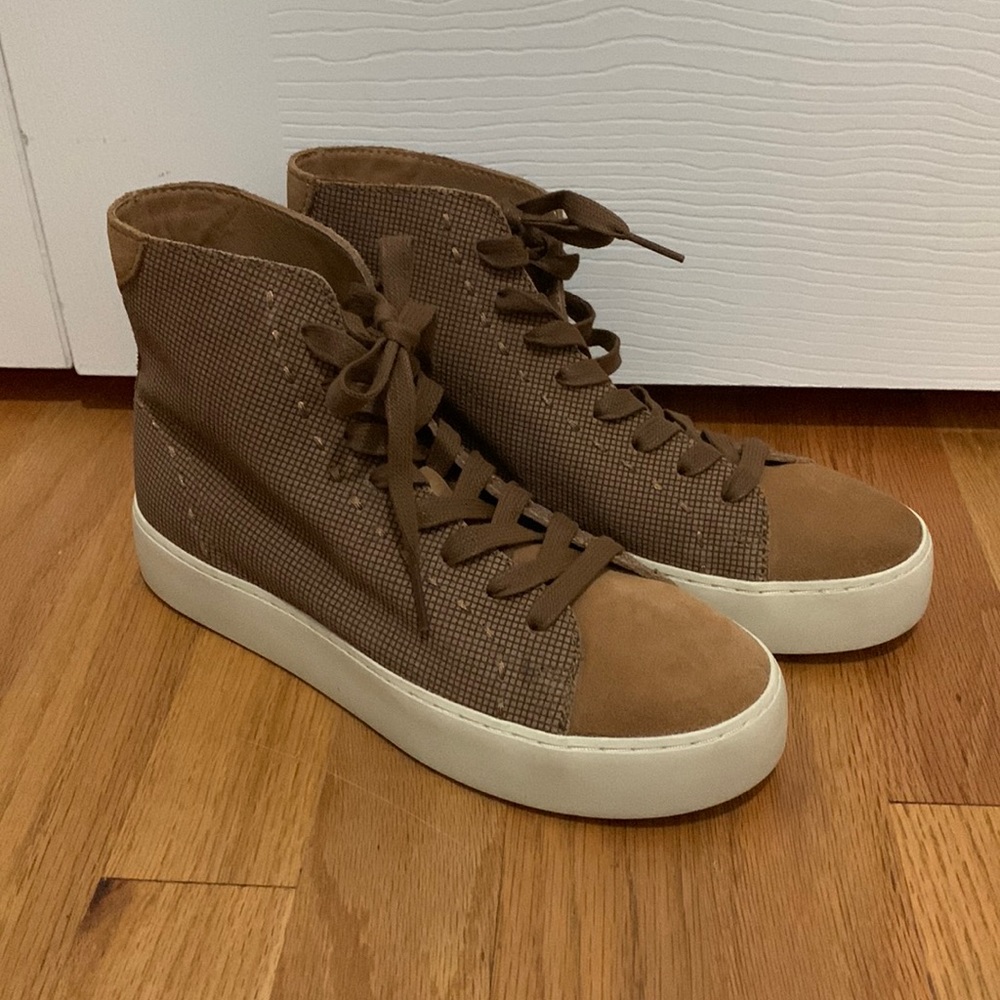 Brand new Frye suede high top sneakers size 6